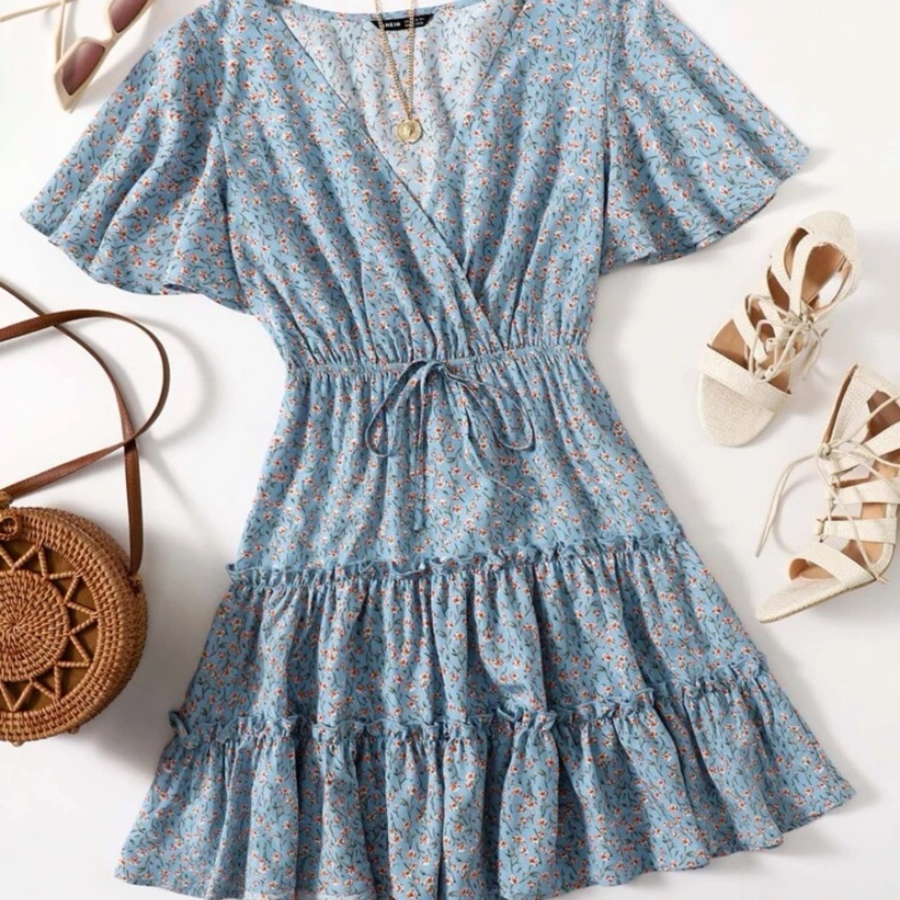 Floral Shein Dress